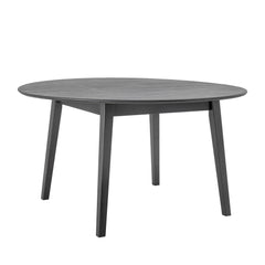 Bloomingville Peron Dining Table - Black 100% Oak