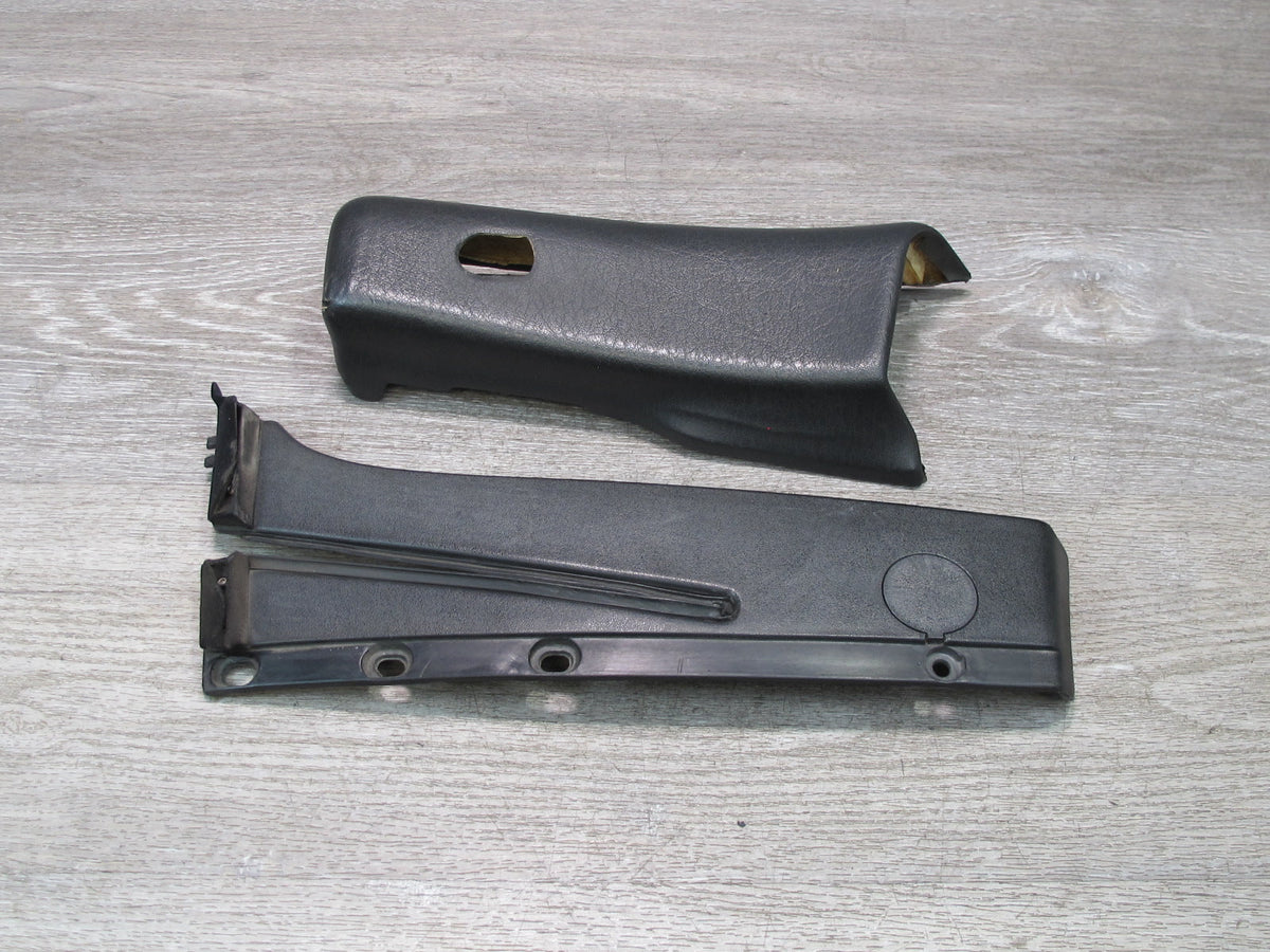 90-96 Nissan Z32 300ZX 2+0 Set of 2 Left Door Window Track Trim Cover Panel OEM