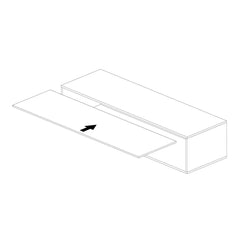 Harbel - Parete moderna attrezzata da terra soggiorno con mobile tv e libreria - vari colori