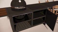 Roostr Buitenkeukens Roostr Buitenkeukens Duo met Kamado en 4 persoons bar