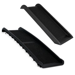 Hunderampe in zwei verschiedenen Größen aus Kunststoff nebeneinander