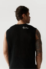 Porter James Sports Knitted Mesh Vest Black | PORTER JAMES SPORTS | Mad About The Boy