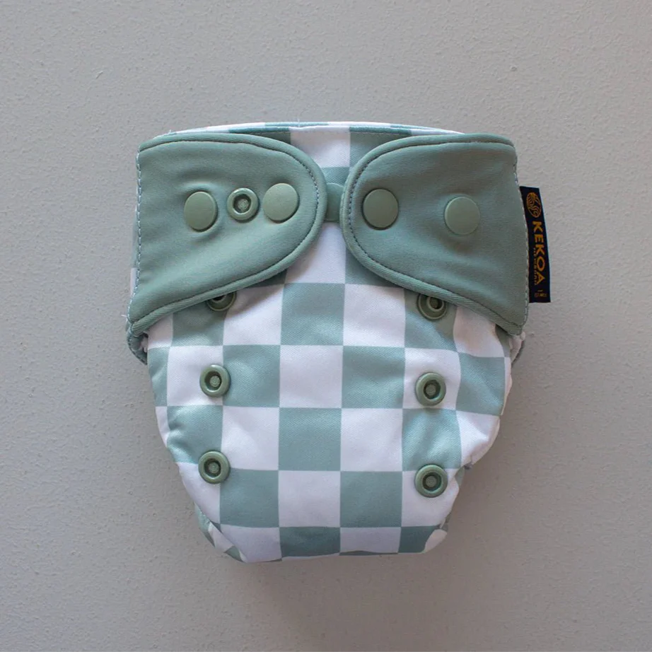 Vintage Lino - Modern - Cloth - Diapers - Cloth Diaper - Kinder Cloth Diaper Co. - Pittsburgh - Based - Small - Business - Woman - Owned