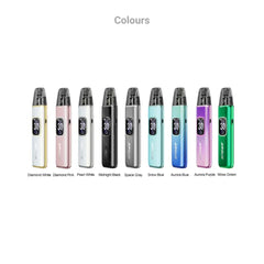 Voopoo Argus G3 Pod Vape Kit Colours.