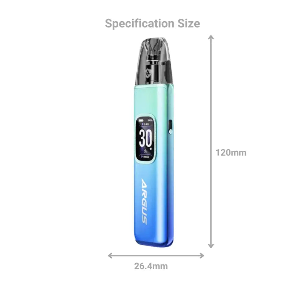 Voopoo Argus G3 Pod Vape Kit Specifications.